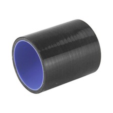 Universal 2.16" 55mm 3-Ply Reinforced Straight Coupler Silicone Hose 76mm Length