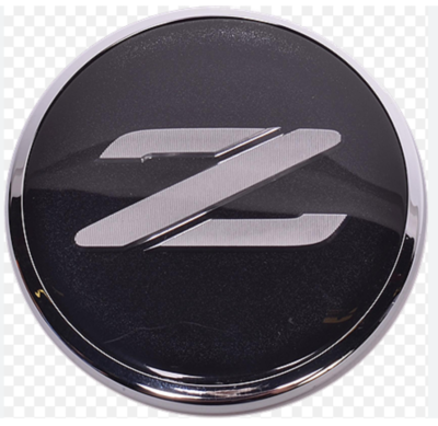 Genuine Nissan Black & Silver Z Front Emblem JDM Z32 90-96 300zx