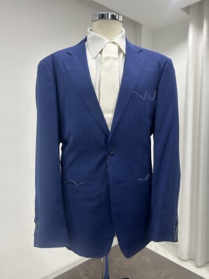 Abito Uomo Sartoriale Made In Italy - Lana Tasmania, Regular Fit, Primavera/Estate, Taglie 46-60 - Foto 12