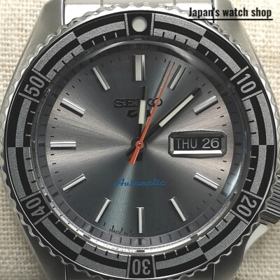SEIKO 5 Sports SBSA217 Silver Retro Color LIMITED Men's Watch New