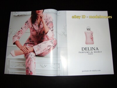 PARFUMS DE MARLY Paris 2-Page Magazine PRINT AD Fall 2022 woman's foot ankle