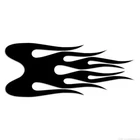 Fire Flames - Decal Sticker - Multiple Colors & Sizes - ebn7250