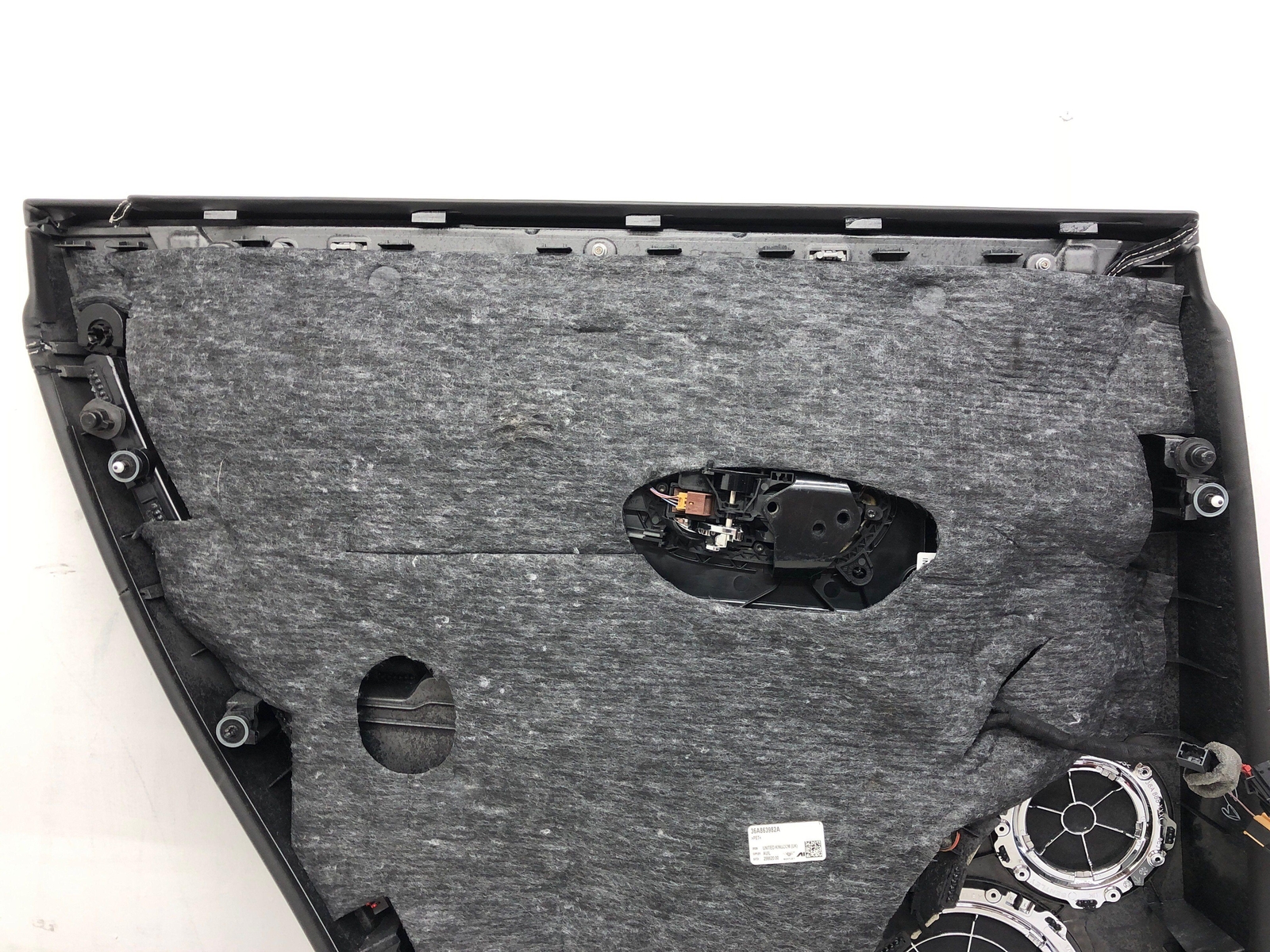 2016-2020 BENTLEY BENTAYGA RIGHT REAR INNER DOOR TRIM PANEL COVER BLACK *NOTES*