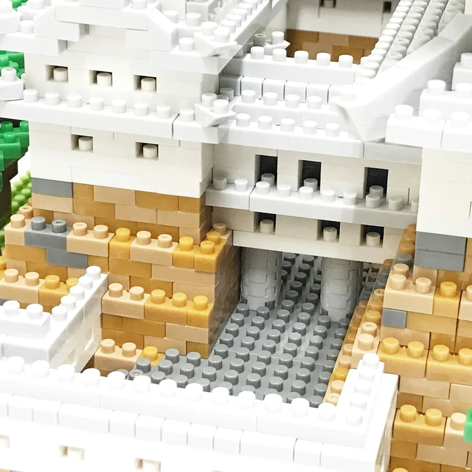 Nanoblock Himeji Castle Special Deluxe Edition NB-042 Japan - Image 4 of 4