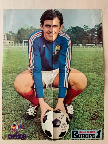 Poster Onze Platini équipe De France España 1982