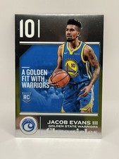 2018-19 Panini Chronicles Jacob Evans III #535 Rookie RC Warriors NM