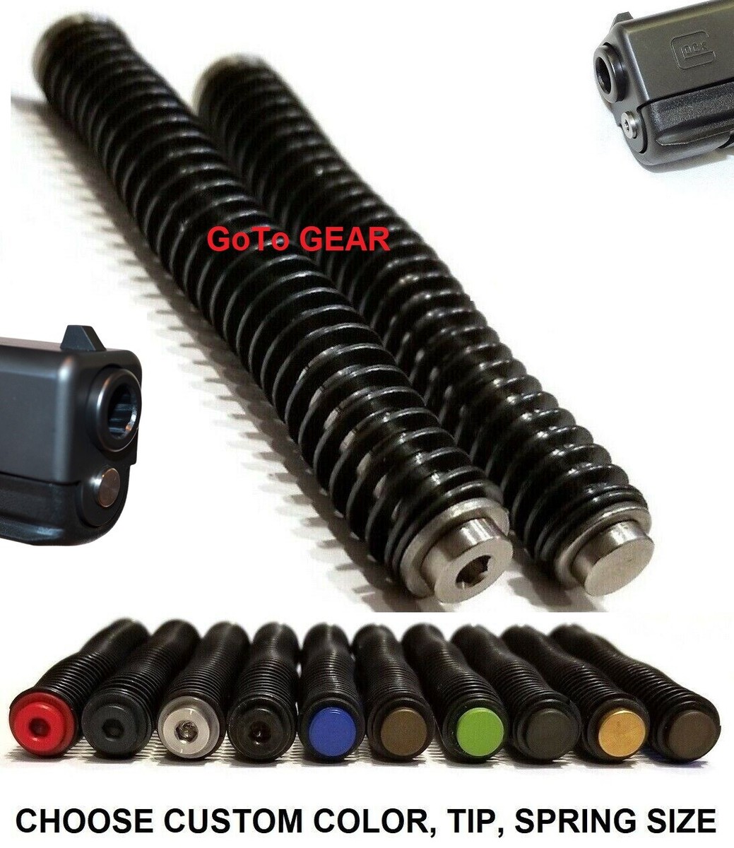 GTG Stainless Steel Guide Rod For Smith & Wesson SD9VE & SD40VE - Smooth Tip Recoil Rod 10 thumbnail image