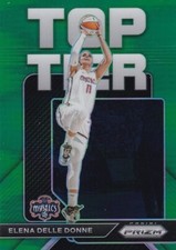 2023 Panini Prizm WNBA TOP TIER Green Prizm #2 Elena Delle Donne - Washington