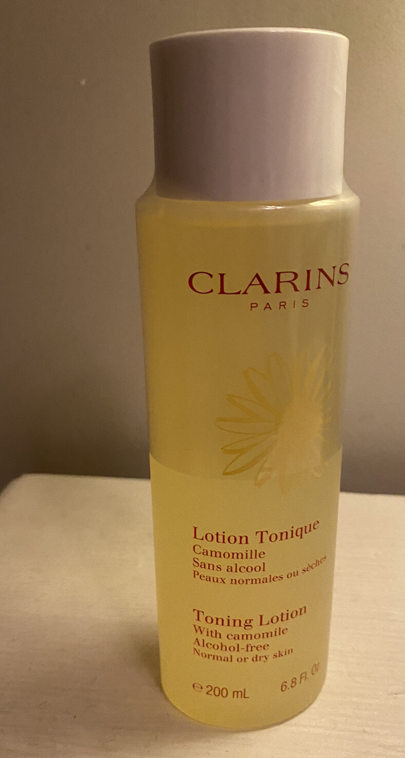clarins toning lotion with camomile 400ml