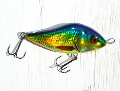 Salmo Slider Wobbler 5+7+10+12 cm, 7 Colors, 8 - 70 Gramm, Glider, Crankbait