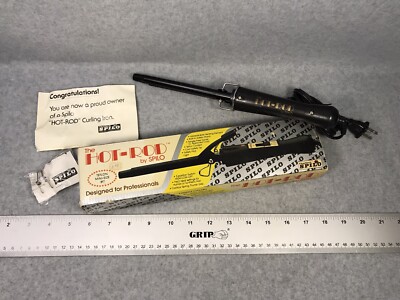 The Hot Rod by Spilo Professional Curling Iron 81T Teflon Mini Size Vintage