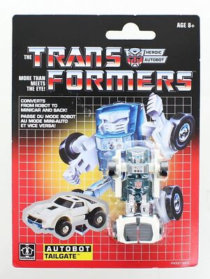 Transformers G1 Reissue Exclusive Heroic Autobot Tailgate 3'' Action Figure