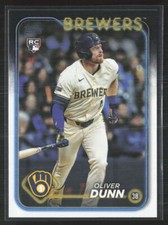 2024 Topps Update #US310 Oliver Dunn RC