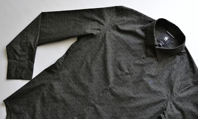 G-STAR DRESSED SUPER SLIM SHIRT Men's Shirt Herren Hemd Gr. XL Khaki Geometrisch - Bild 1 von 4