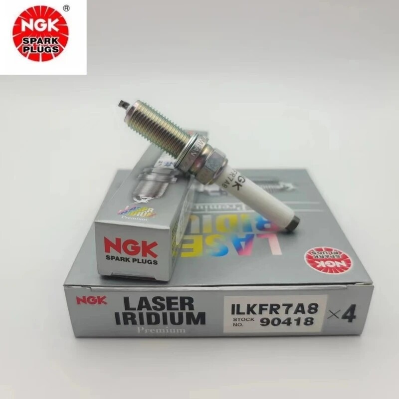 4Pcs NGK ILKFR7A8 90418 Iridium Platinum Spark Plug For Jeep