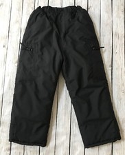 Swiss Alps Youth Size 6/7 Black Lined Elastic Waist Ski Snow Pants