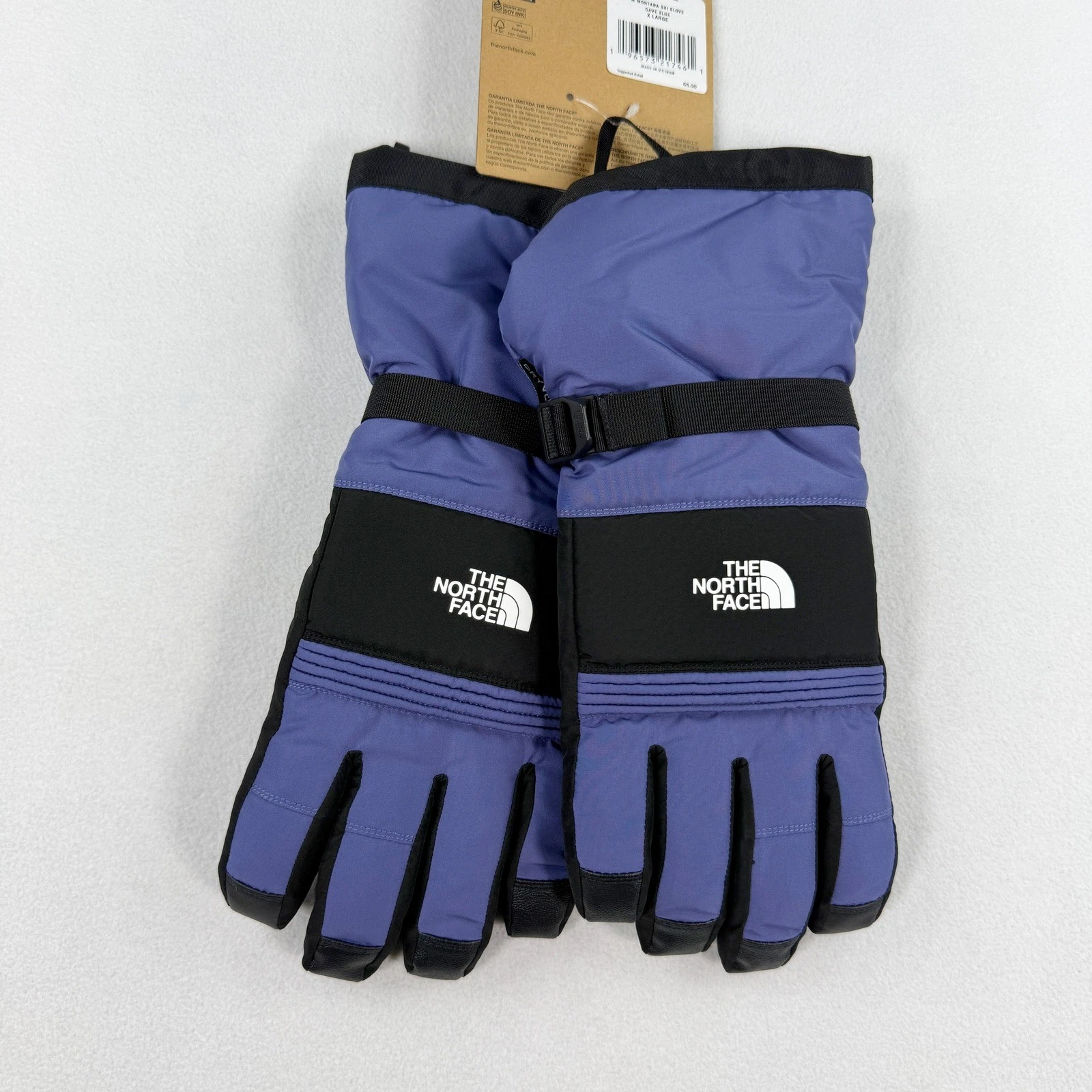 The North Face Montana Ski Glove Cave Blue Size XL Mens NF0A7RGU NEW