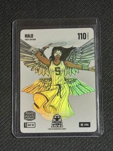 HALO BO JACKSON BATTLE ARENA STEEL ALPHA FIRST EDITION RARE HOLO SBF-21