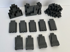 LEGO Lote 12 Castillo Pared Roca Panel Pared Eructo Lurp Murp Gris Azulado Oscuro (Lote D)