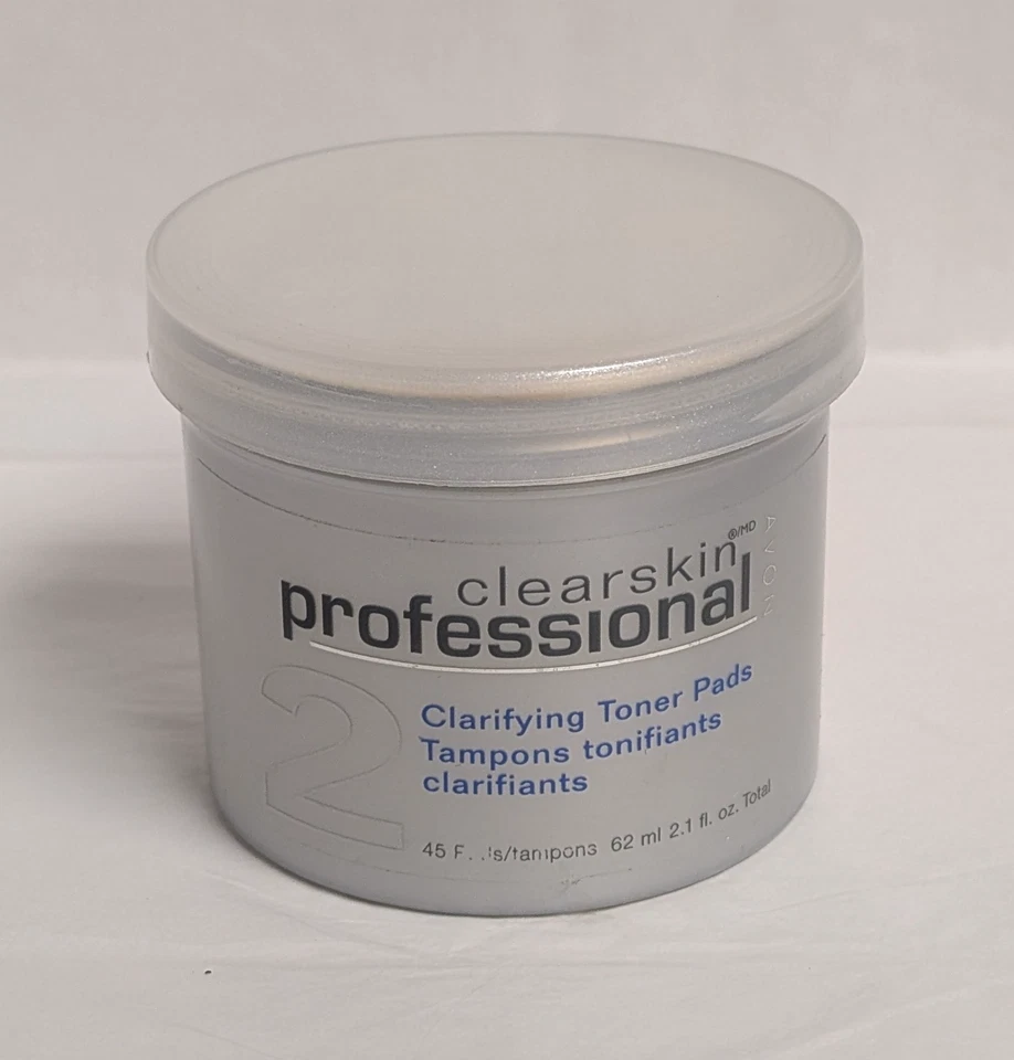 Avon Clearskin Professional Clarifying Toner Pad Deep Pore Scrub Correct Lotion - Image 3 of 4