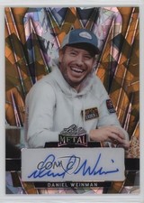 2025 Leaf Metal Auto Gold Crystals 1/1 Daniel Weinman #A-DW1 Auto 5i3