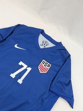 Nike  USA USMNT Pulisic #71 Stadium Away Jersey Men Small Ally Marquand