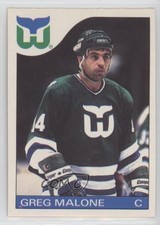 1985-86 O-Pee-Chee Greg Malone #118 t4m