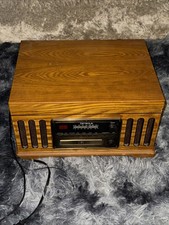 Detrola 4-in-1 Music Center-3 Speed Record Player, CD, Cassette AM/FM KM837 NISB