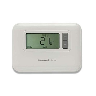 Honeywell Home T3C110AEU kabelgebundenes 7-Tage-Thermostat programmierbar Weiß