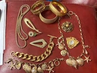 Vintage 12 Piece Costume Jewelry Lot Charm Bracelet Necklace Liz Claiborne Coro