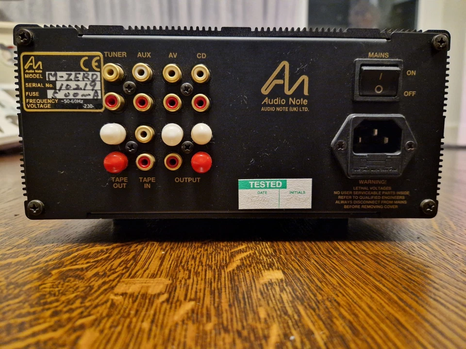 Audio Note M Zero Audiophile Preamp Vorverstärker TOP - Image 2 of 3