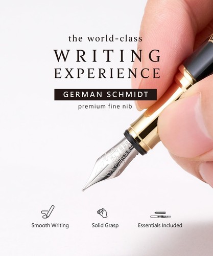 ARTEX Luxury Fountain Pen Set With Stand - Museum Art Collections - Crafting ... - Picture 3 of 7