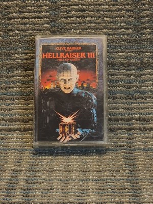 Hellraiser III Hell on Earth Soundtrack (Cassette, 1992) w/ Rare Fanclub Insert
