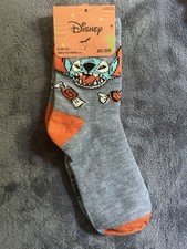 New Lilo And Stitch Kids Halloween Socks Shoe Size 10-4