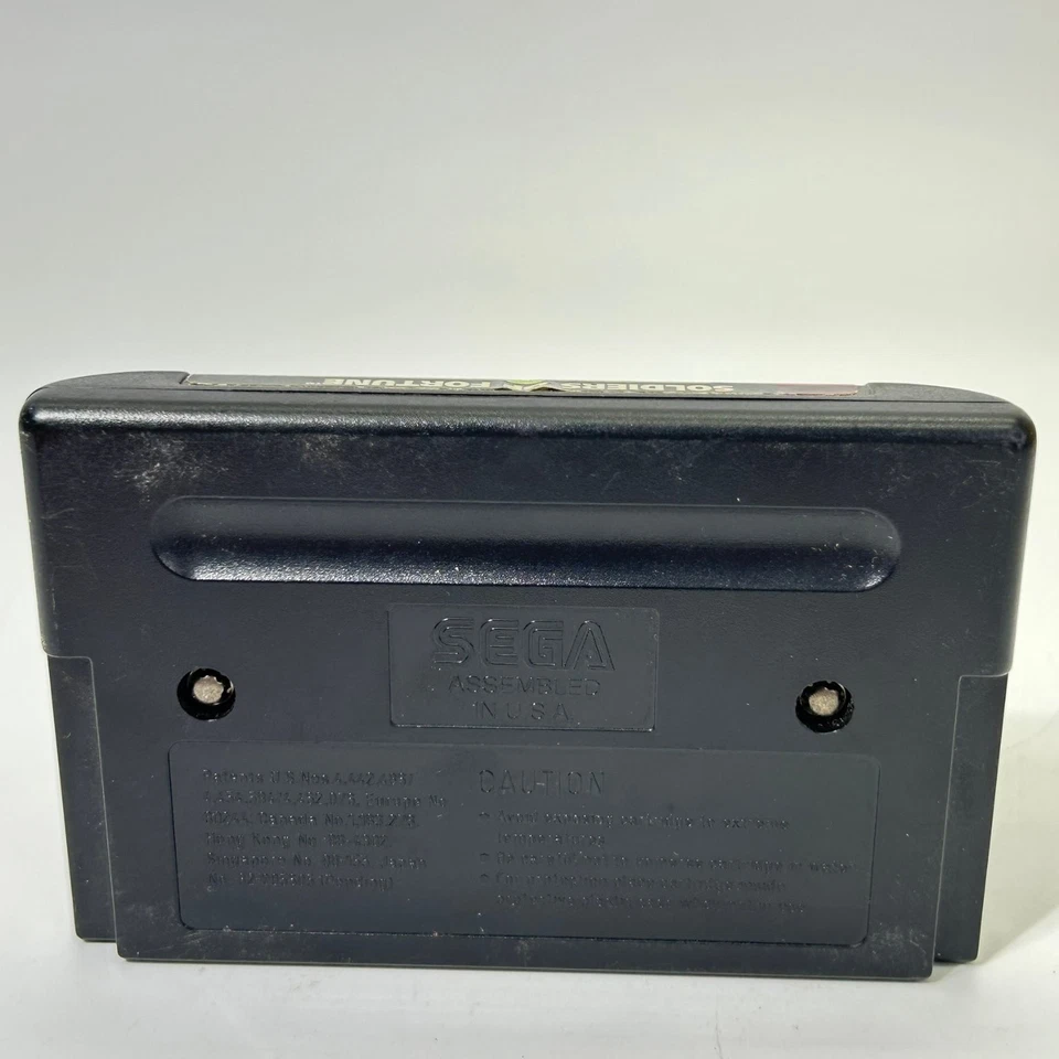 Soldiers of Fortune Sega Genesis Videojuego SOLO JUEGO Foto 3 de 3