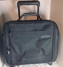 Briggs Riley BR214 Rolling Carry On Overnight Brief Case Bag W/ Computer Case