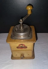 Antique Coffee Grinder, Zassenhaus Vintage Wooden German