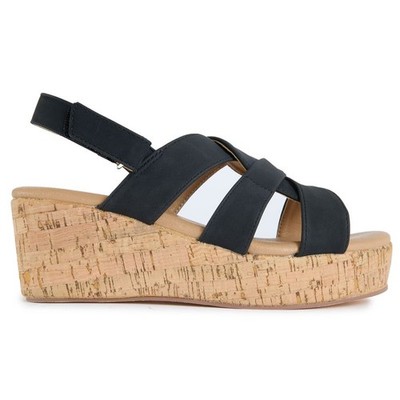 Lotus Damen Thora Keilabsatz Sandalen 