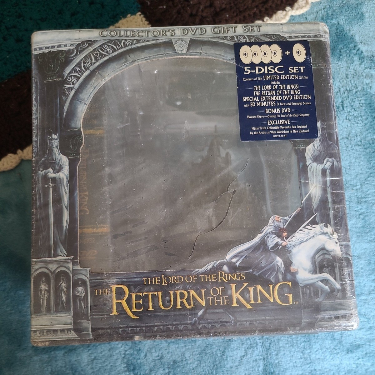 The Lord of the Rings: The Return of the King (DVD, 2004, 4