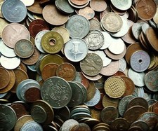 50 Mixed Foreign World Coins