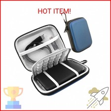 Lacdo Hard Drive Carrying Case for Western Digital WD Elements/WD My Passport/My