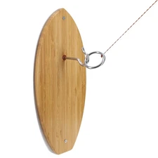 Pacific Shore Games Wooden Hook and Ring Game