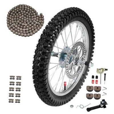 16X2.4 Front Wheel Assembly Compatible with Razor MX500 MX650