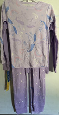 Carter's Girls 2-Piece 15 Unicorn Graphic Cotton Knit Pajama Set 4T Purple