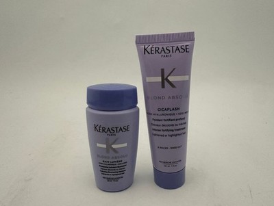Kerastase Blond Absolu Hydrating Shampoo & Cicaflash Conditioner 30ml
