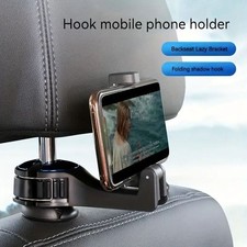 Car Headrest Hook Hanger Universal Back Seat Organizer Phone Mount Holder Clip