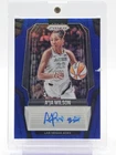 A'JA WILSON 2025-26 PANINI PRIZM WNBA AUTO BLUE /75 #SG-AW BASKETBALL ACES Q7082