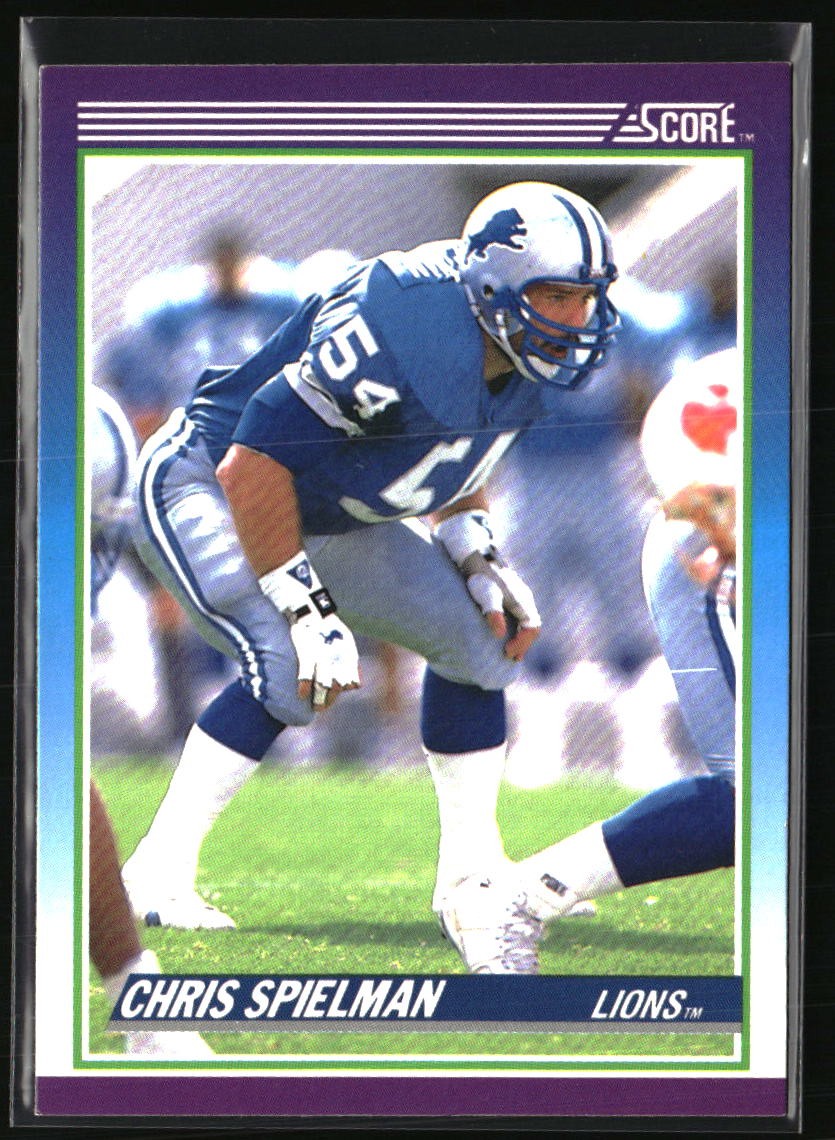 1990 Score 100 Hottest #17 Chris Spielman