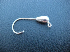 25 1/8oz  Jigs Saltwater Circle Hooks Jig Heads size 1/0 hook