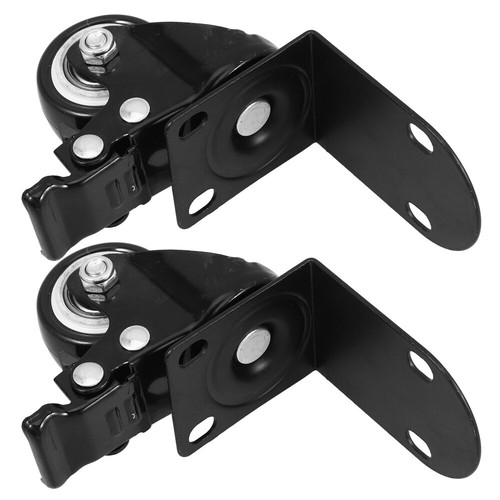 2 Pcs Étui ventes exceptionnelles Chariot Accessoires Roue Petite Roulette Roues Chariots avec